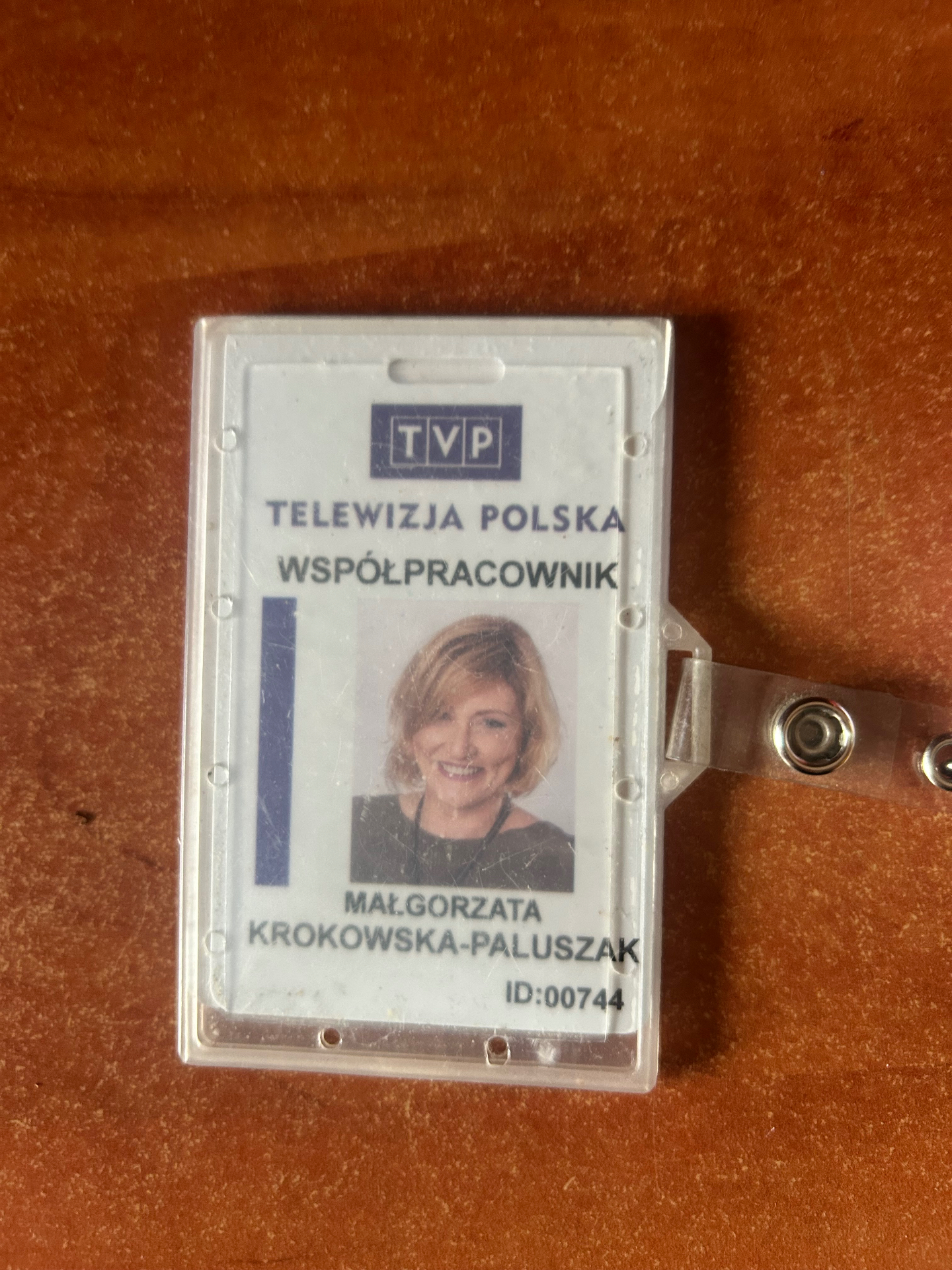 Identyfikator współpracownika TVP
